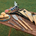 5 Pc. Bamboo BBQ Set